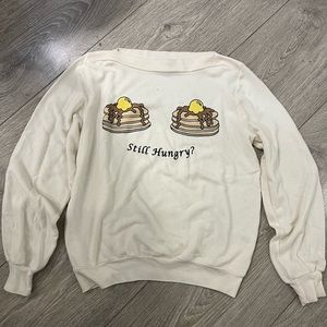 Wildfox Still Hungry Crewneck